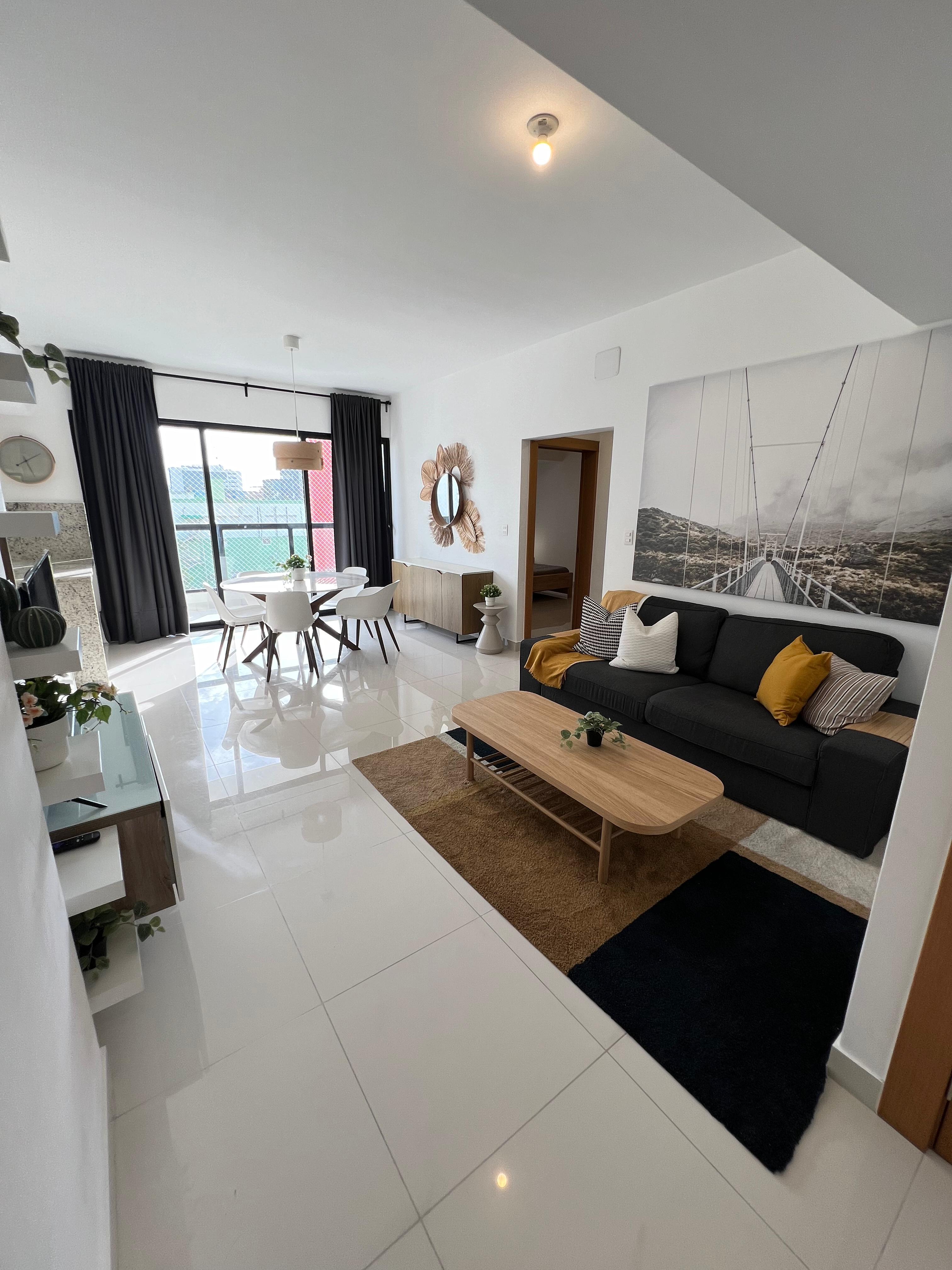 Apartamento amueblado en alquiler en Bella Vista en República Dominicana