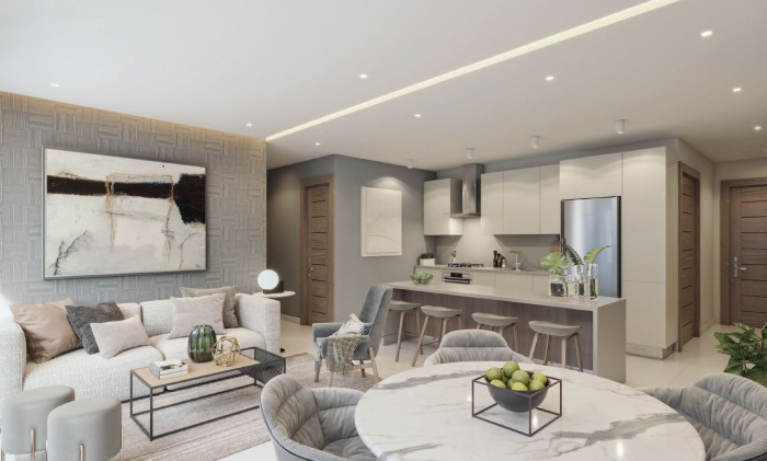 Apartamento Nuevo En Venta En Lujosa Torre En La Esmeralda, Santiago Wpa35 en República Dominicana