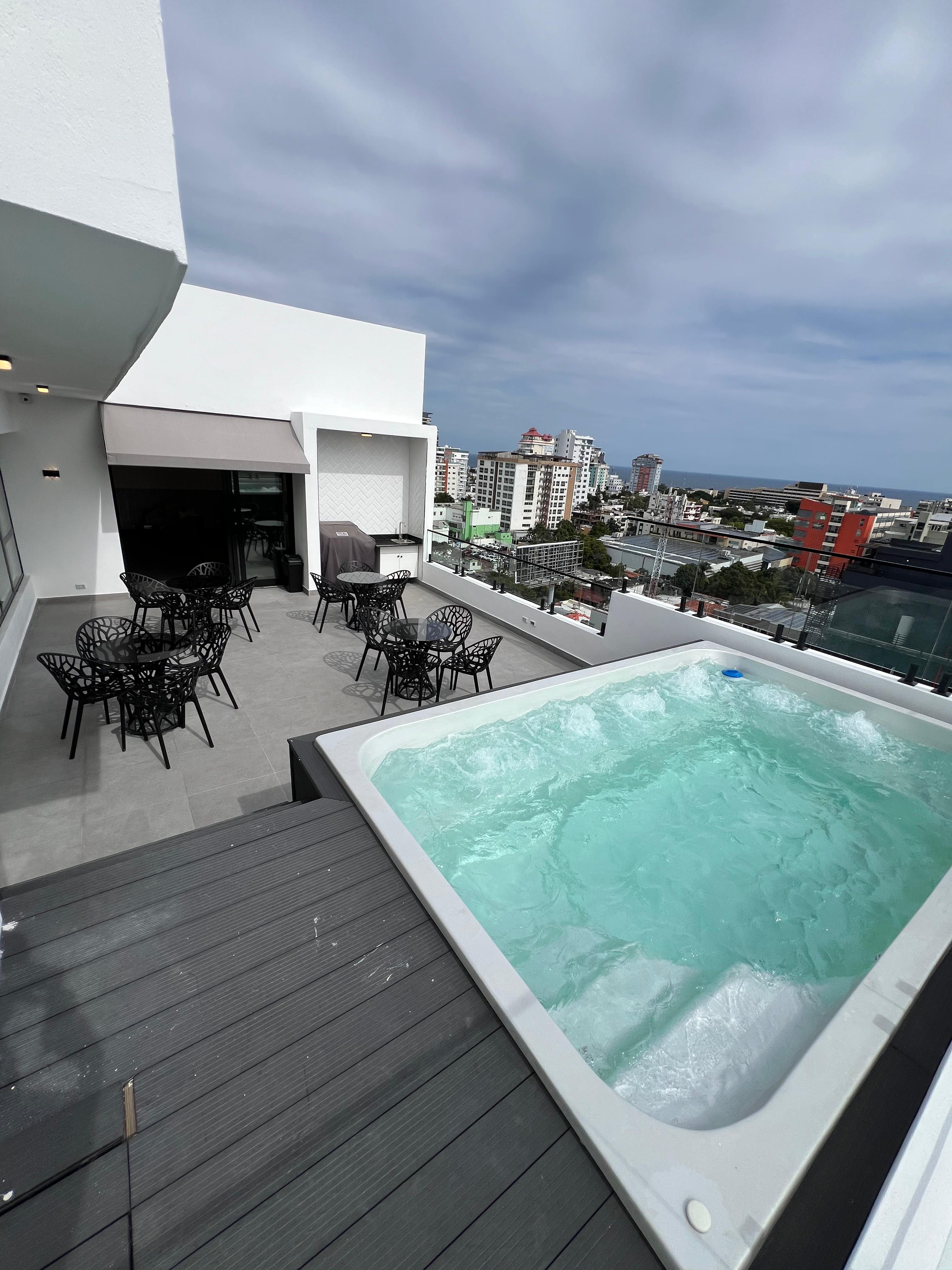 Apartamento nuevo en Alquiler de 2 Habitaciones en Bella Vista en República Dominicana