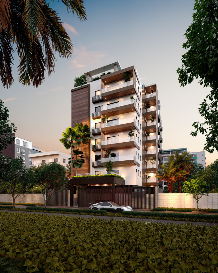 Apartamento en venta de 3 habitaciones en Renacimiento en República Dominicana