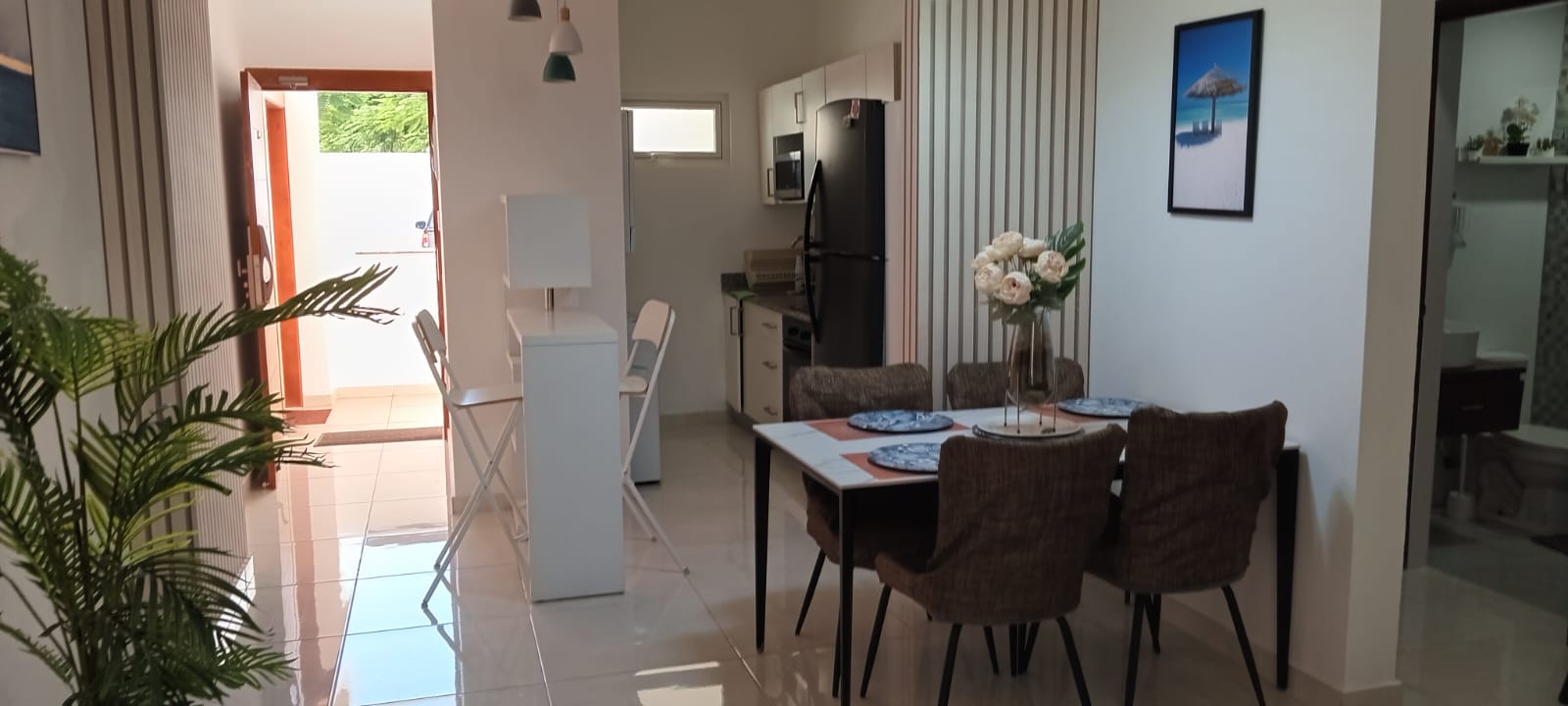 Apartamento de 2 habitaciones en alquiler en Juan Dolio en República Dominicana