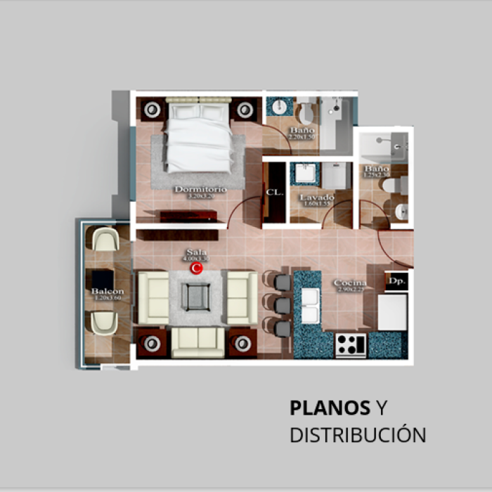 Apartamento en alquiler en Bella Vista, , Santo Domingo. en República Dominicana