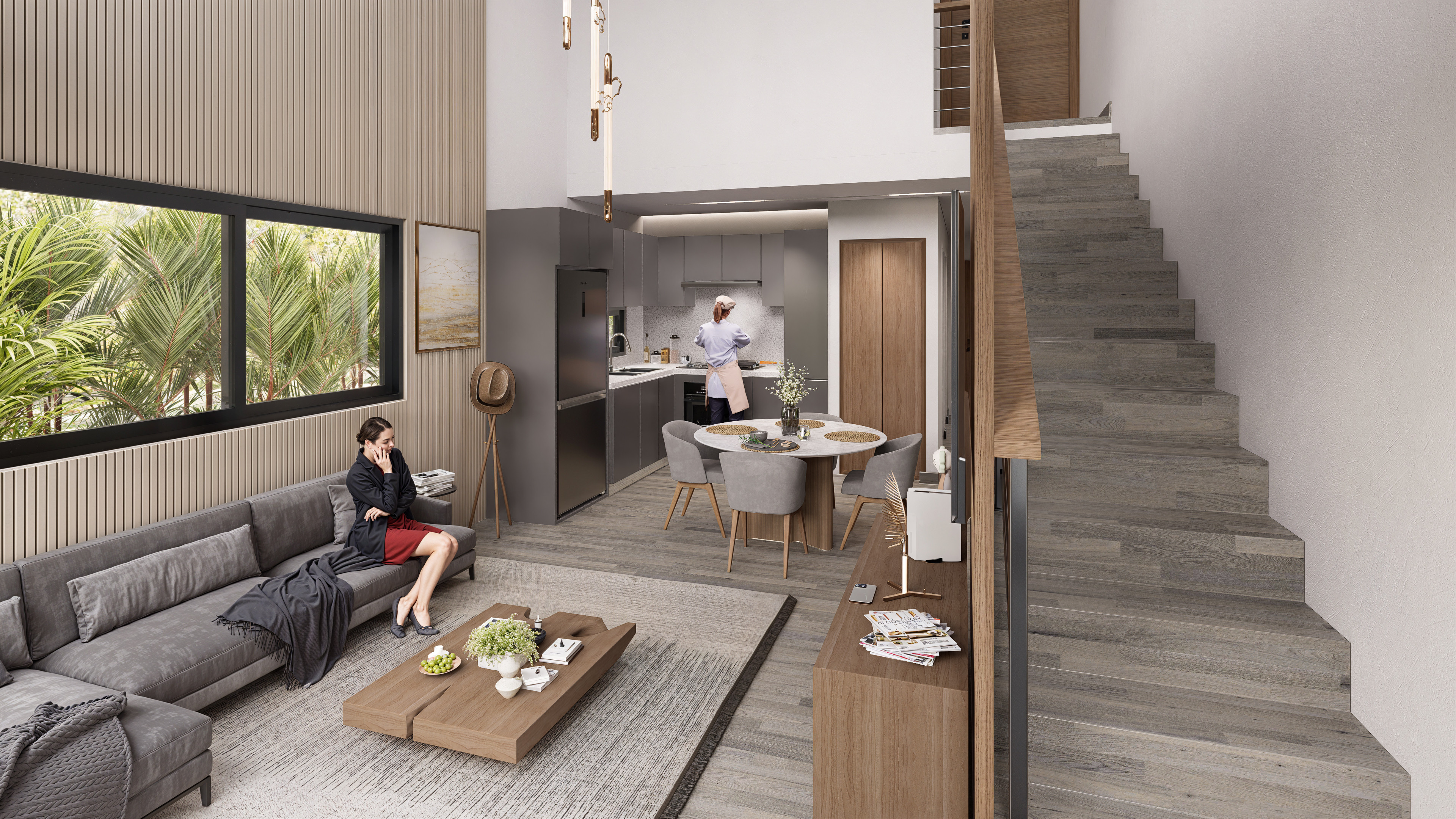 Apartamento en alquiler con Linea Blanca en Piantini en República Dominicana