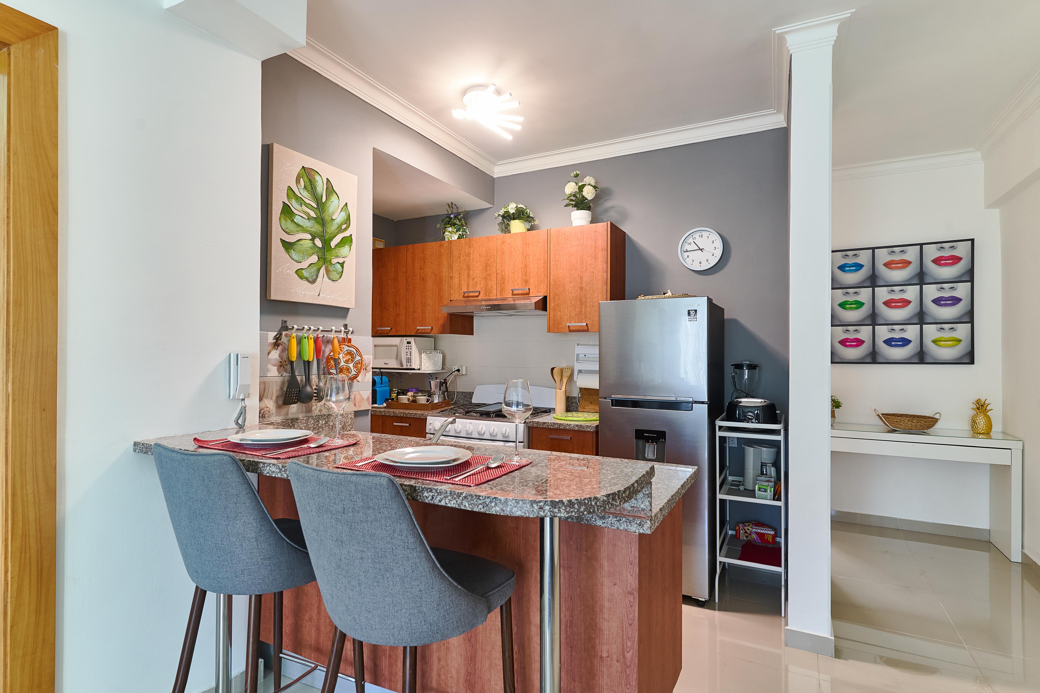 Apartamento en alquiler Amueblado, Urb. Fernandez en República Dominicana
