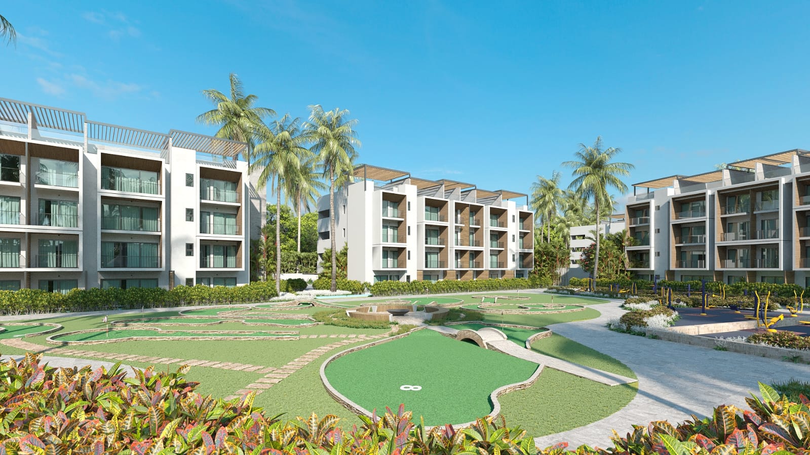 Estudio con Terraza en Venta en Punta Cana en República Dominicana