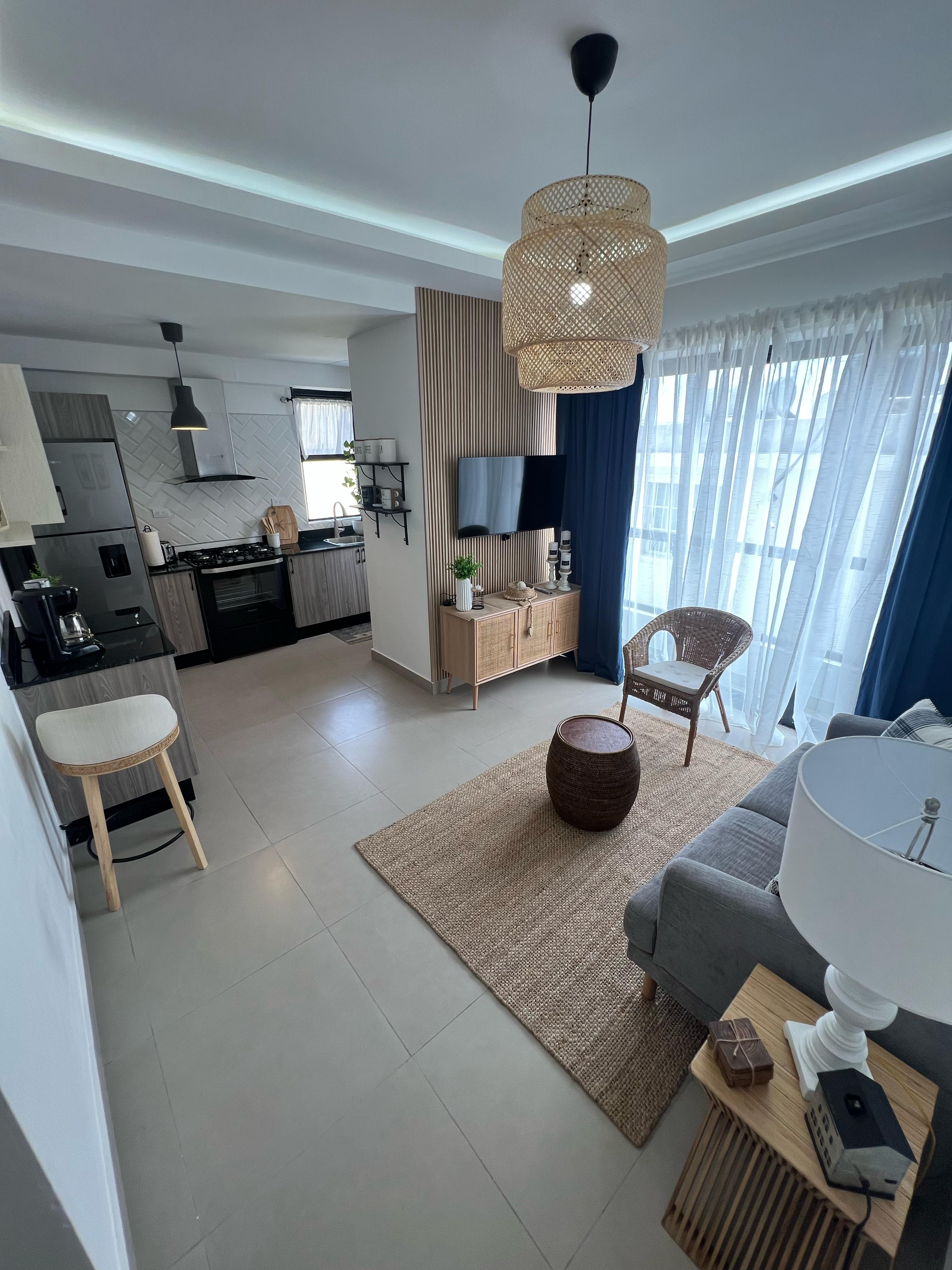 Apartamento en Alquiler Arroyo Hondo Viejo 2 Habitaciones en República Dominicana