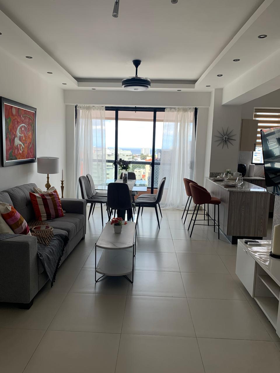 Apartamento Amueblado en Alquiler en La Esperilla, , Santo Domingo. en República Dominicana