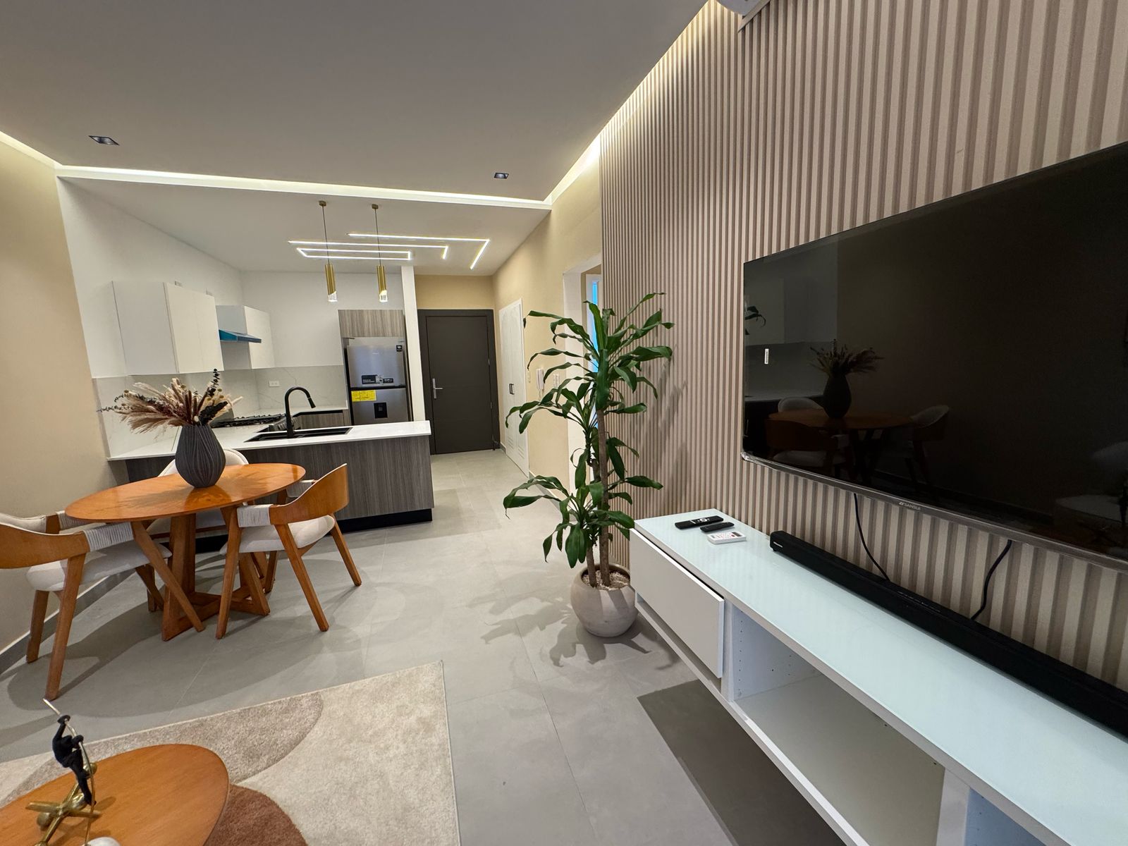 Moderno Apartamento amueblado en alquiler de 1 habitación en el Naco en República Dominicana