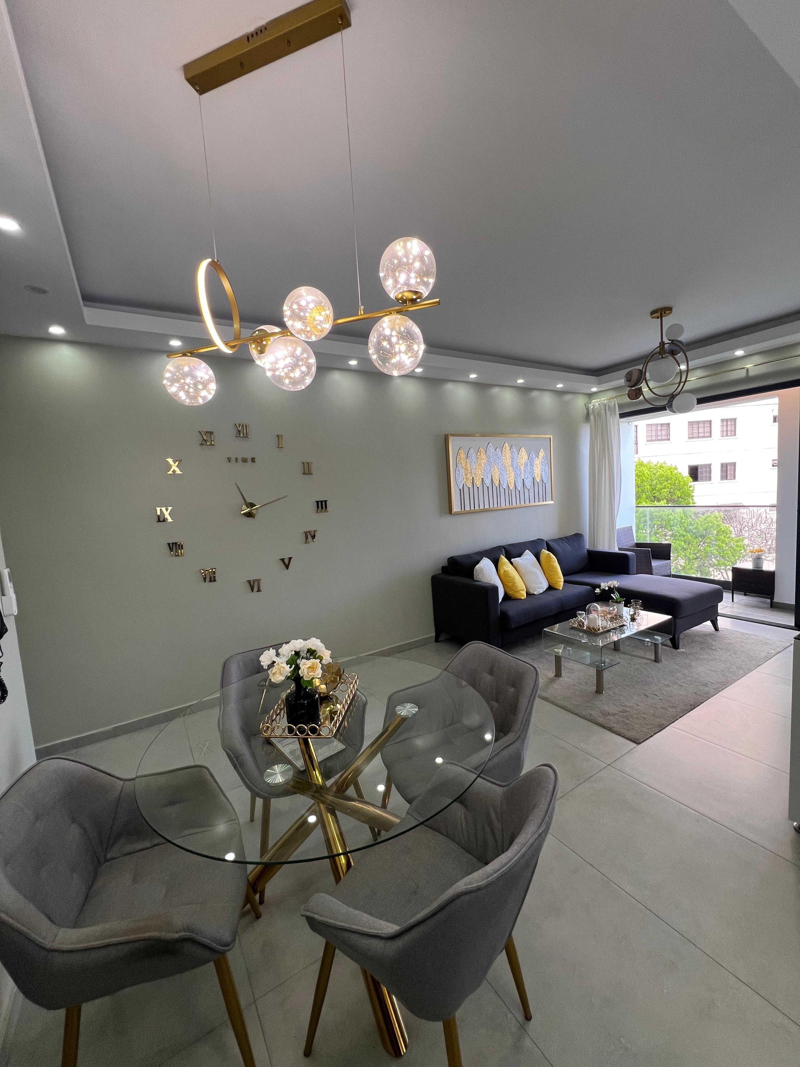 Apartamento amueblado en alquiler en Bella Vista Bella Vista. en República Dominicana