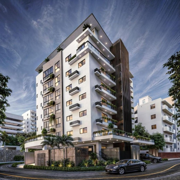 Apartamento en venta de 1 Habitacion Evaristo Morales en República Dominicana