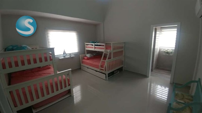 Villa en Playa Nueva Romana con piscina y jardín en República Dominicana
