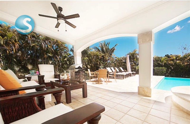 Villa en venta en residencial Cocotal, cerca de playa y golf en República Dominicana