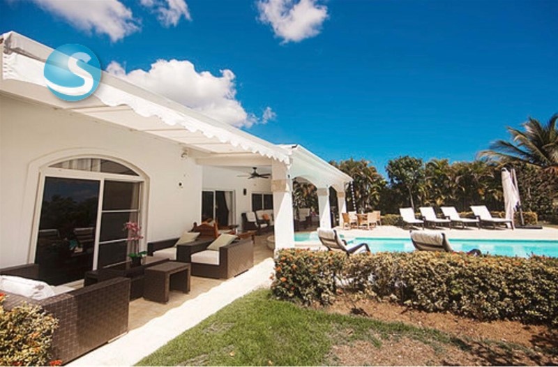 Villa en venta en residencial Cocotal, cerca de playa y golf en República Dominicana