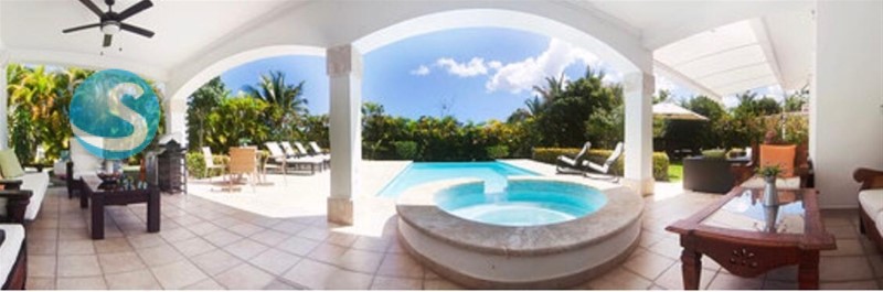 Villa en venta en residencial Cocotal, cerca de playa y golf en República Dominicana