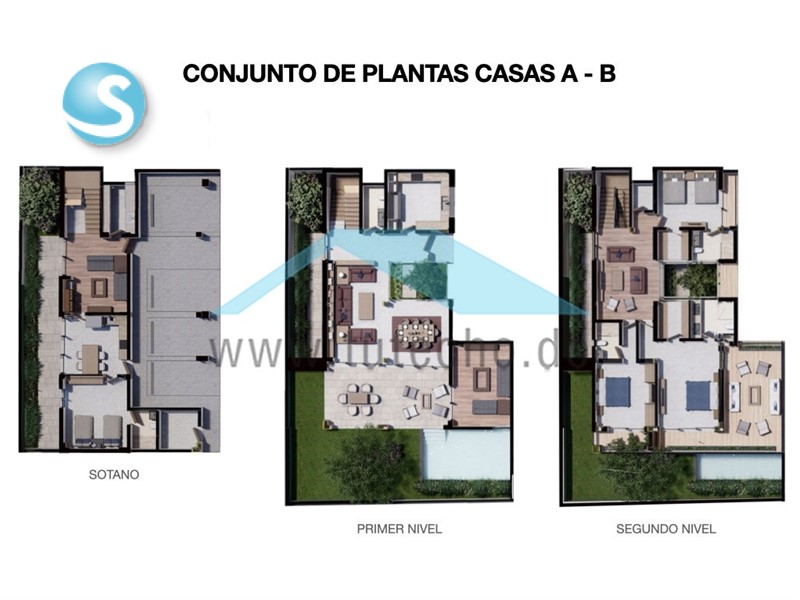 Casas en Venta en Complejo Residencial de Arroyo Hondo Viejo en República Dominicana
