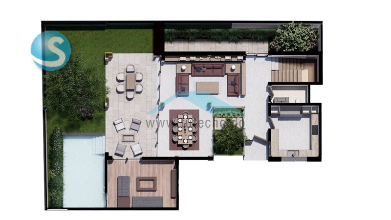 Casas en Venta en Complejo Residencial de Arroyo Hondo Viejo en República Dominicana