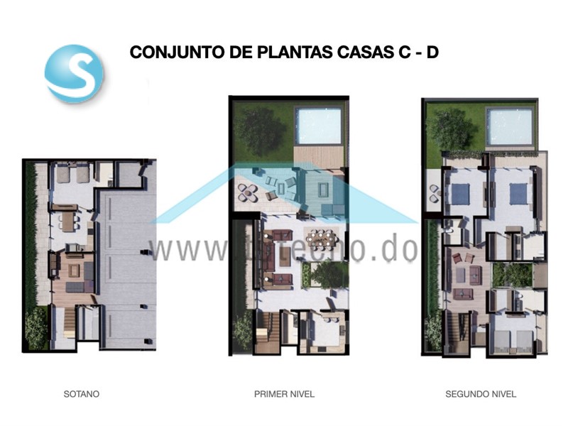 Casas en Venta en Complejo Residencial de Arroyo Hondo Viejo en República Dominicana