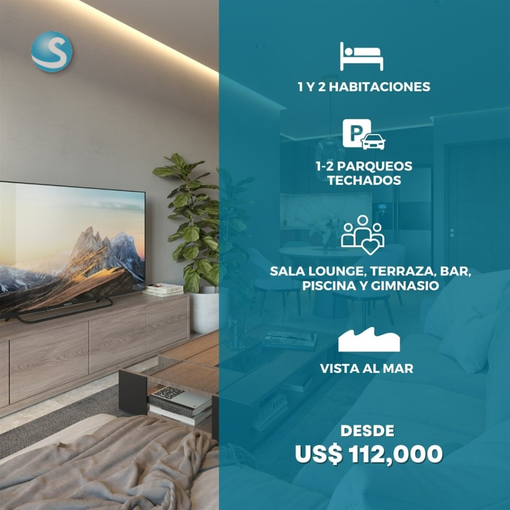 Apartamento moderno en venta en el corazón de Gazcue en República Dominicana