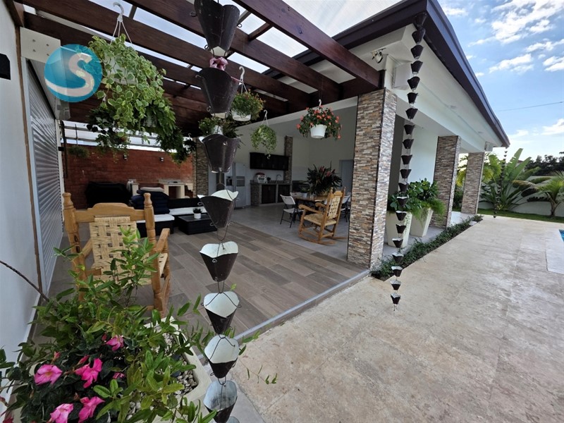 Villa Nueva en Terreno Eco Turístico Frente al Caribe en República Dominicana