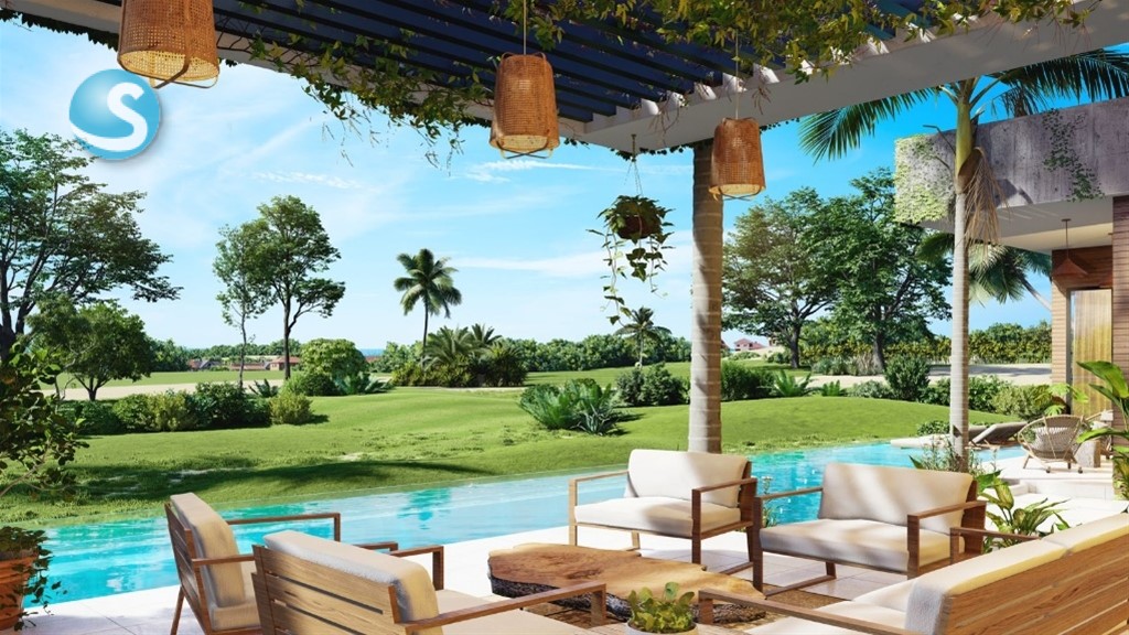 Villa en Cap Cana con amplio solar y lujo exclusivo en República Dominicana