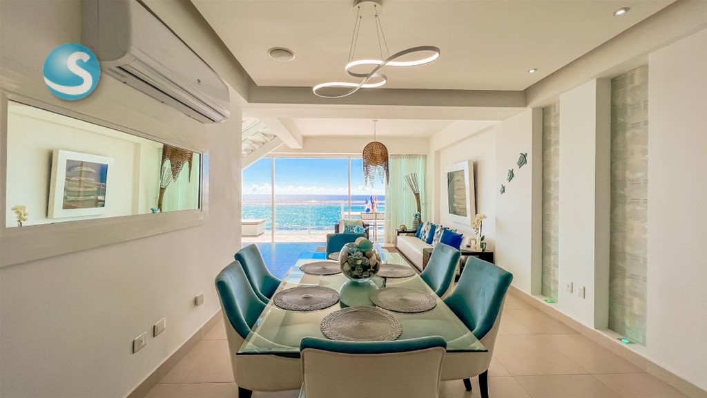 Penthouse moderno en venta con vista en Juan Dolio en República Dominicana