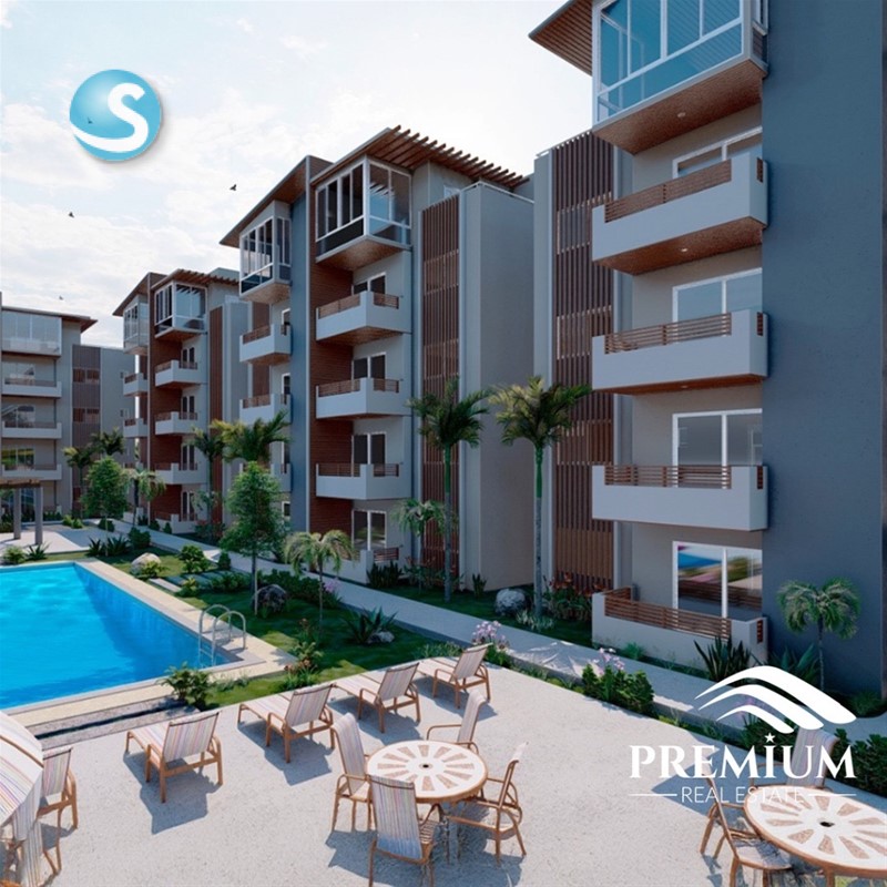 Apartamento moderno en venta cerca de Playa Boca Chica en República Dominicana