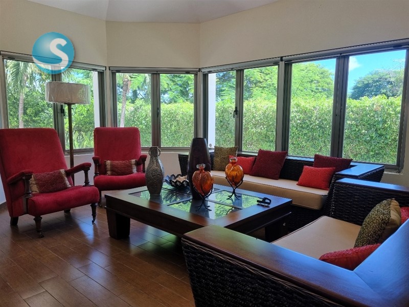 Villa exclusiva con vista al campo de golf en Guavaberry en República Dominicana