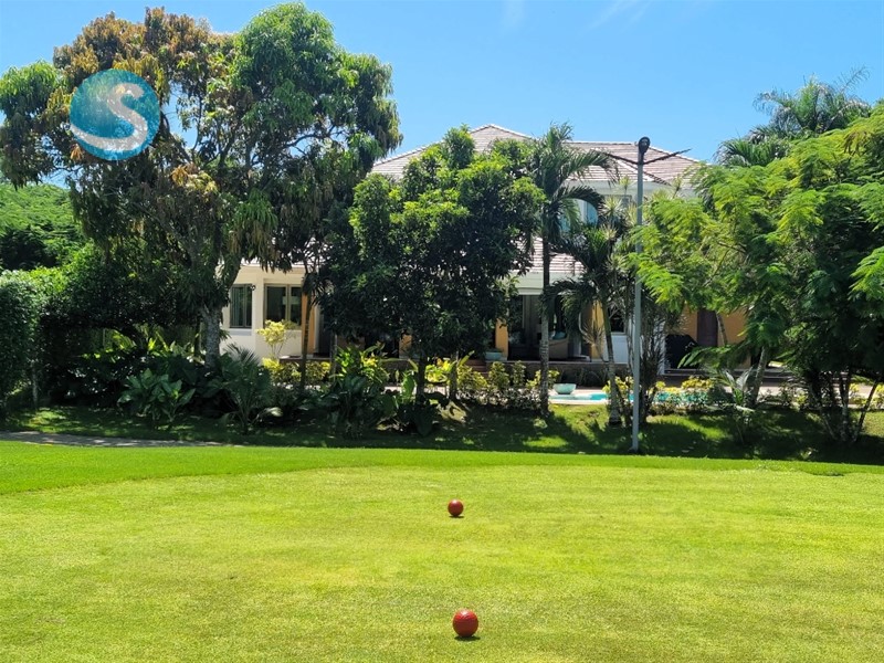 Villa exclusiva con vista al campo de golf en Guavaberry en República Dominicana