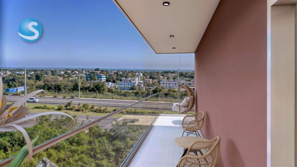 Apartamento frente al mar en Brisa Oriental, exclusivo y moderno en República Dominicana