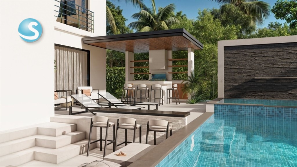 Villa en Venta en Playa Nueva Romana con Piscina en República Dominicana