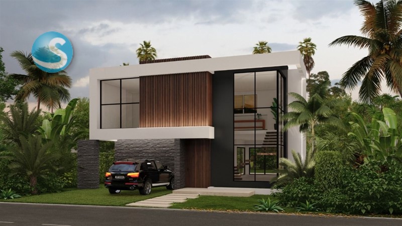 Villa en Venta en Playa Nueva Romana con Piscina en República Dominicana