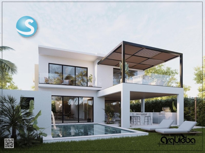 Villa en Venta en Playa Nueva Romana con Piscina en República Dominicana