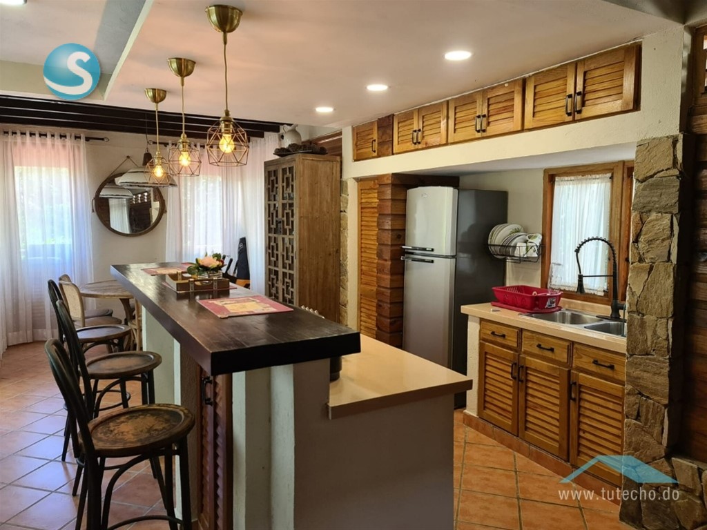 Villa amueblada en venta en Jarabacoa, La Vega en República Dominicana