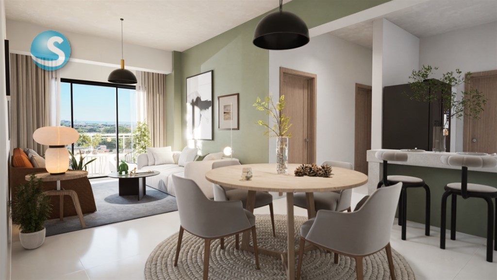 Apartamento en venta cerca de la Zona Universitaria en República Dominicana