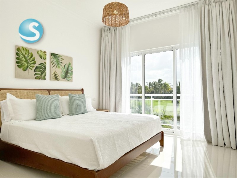 Apartamento moderno en segunda planta en Cocotal Golf Punta Cana en República Dominicana