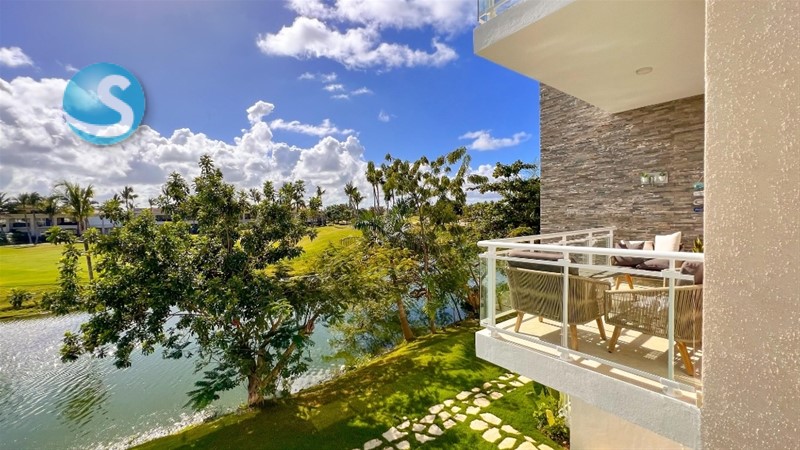 Apartamento moderno en segunda planta en Cocotal Golf Punta Cana en República Dominicana