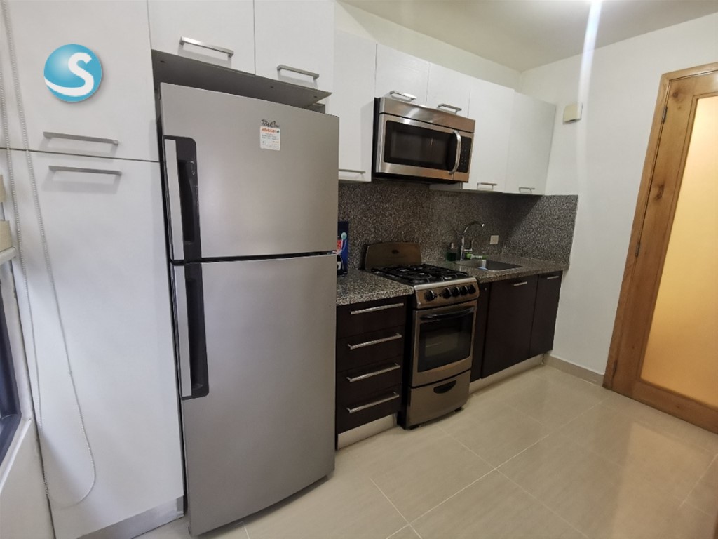 Apartamento amueblado en venta en Piantini, 92.5 m² en República Dominicana