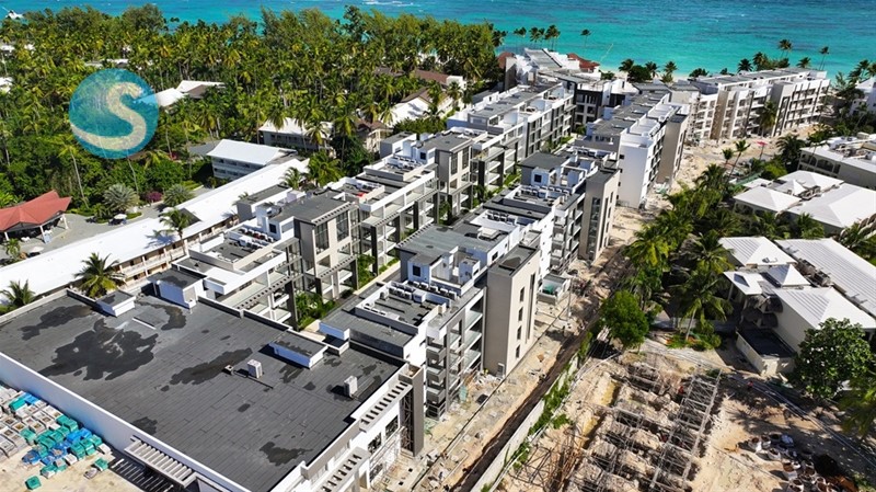 Apartamento Frente al Mar en Venta en Bávaro, Punta Cana en República Dominicana