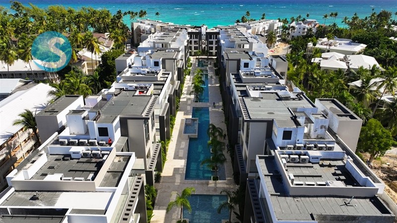 Apartamento Frente al Mar en Venta en Bávaro, Punta Cana en República Dominicana