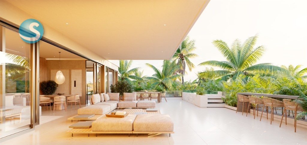 Apartamento de lujo en venta en Cap Cana, vistas al mar en República Dominicana