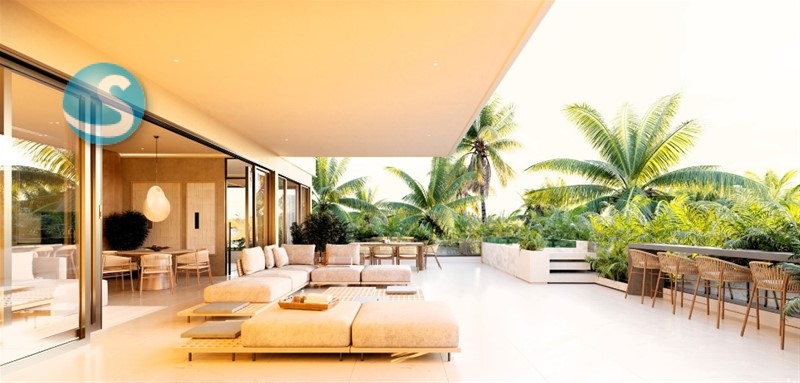 Apartamento de lujo en venta en Cap Cana, vistas al mar en República Dominicana