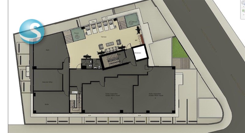 Apartamento en venta en Renacimiento de 2 y 3 habitaciones en República Dominicana
