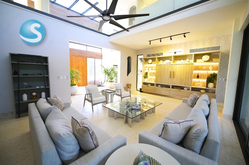 Villa en venta en exclusivo Punta Cana Village en República Dominicana