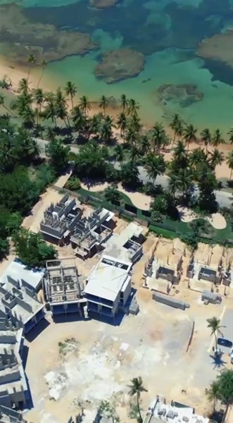 Villa en venta frente a la playa en Las Terrenas en República Dominicana
