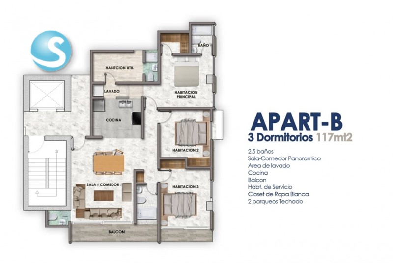Apartamentos modernos en venta en Colinas del Seminario en República Dominicana
