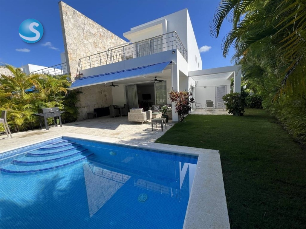 Villa amueblada en venta en Playa Nueva Romana