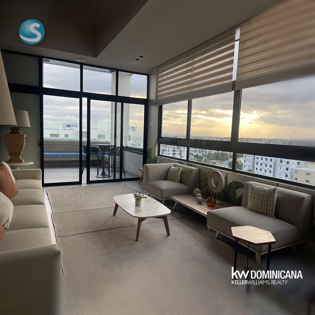 Apartamento moderno en venta en Evaristo Morales, Santo Domingo en República Dominicana