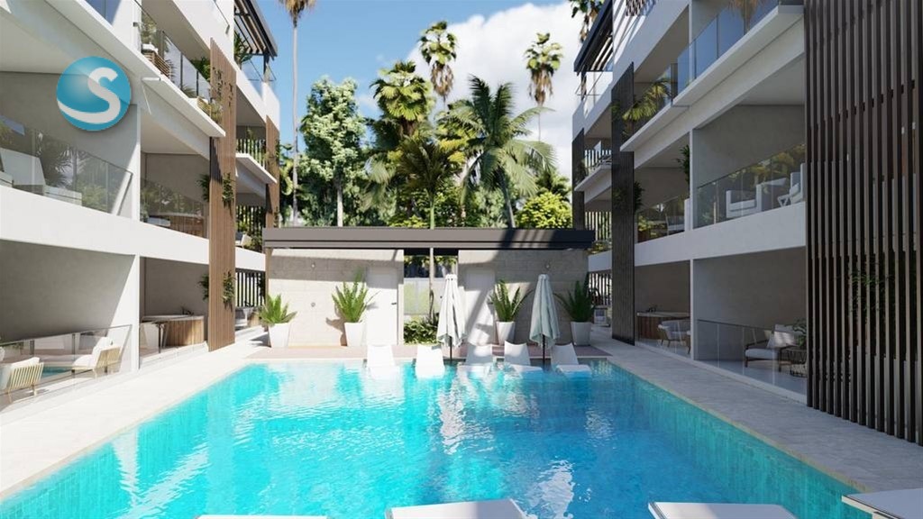 Apartamento en Playa Bonita con Terraza Privada y Amenidades