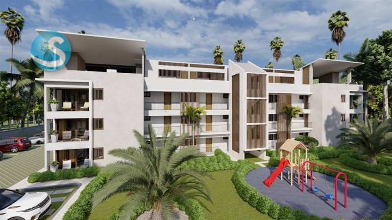 Apartamento en Playa Bonita con Terraza Privada y Amenidades en República Dominicana