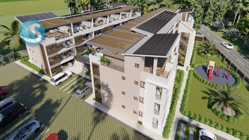 Apartamento en Playa Bonita con Terraza Privada y Amenidades en República Dominicana